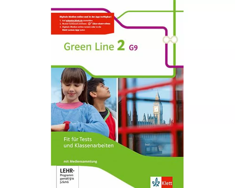 Green Line 2 G9. Fit für Tests und Klassenarbeiten mit Lösungsheft und Mediensammlung. Neue Ausgabe