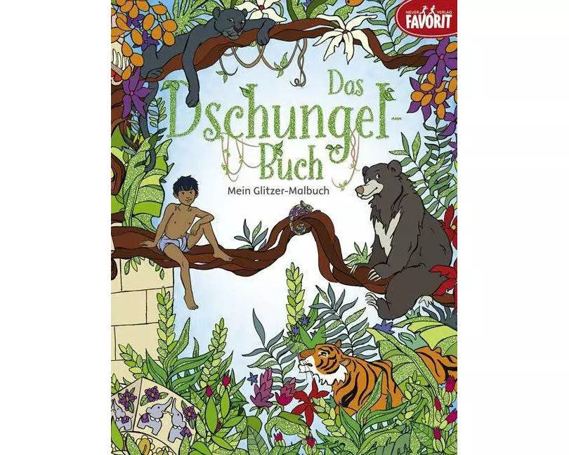 Das Dschungelbuch Malbuch