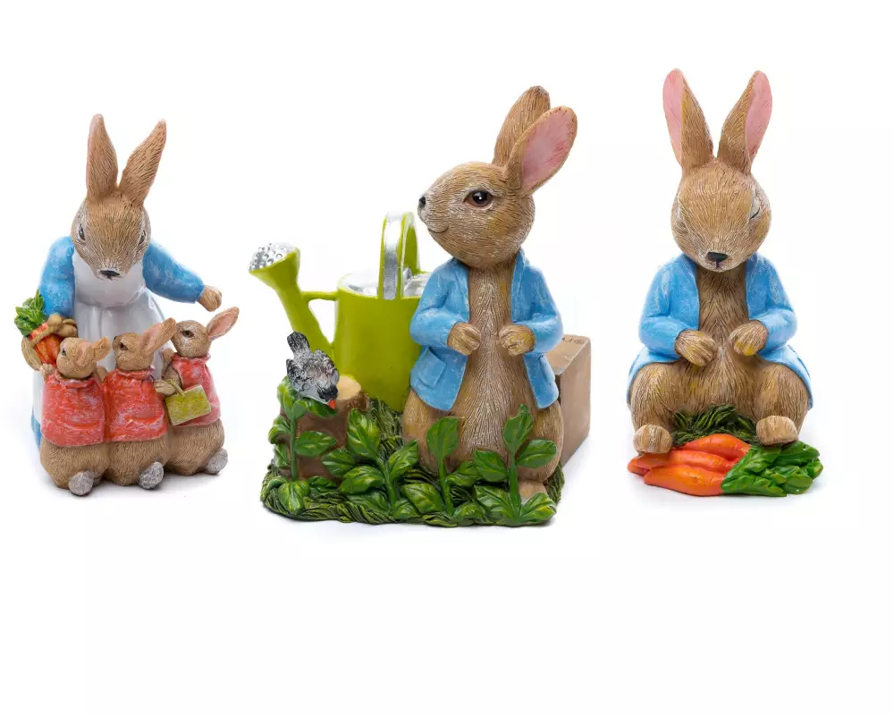 Jardinopia Pflanzentopffüsse Potty Feet Beatrix Potter, 3er Set