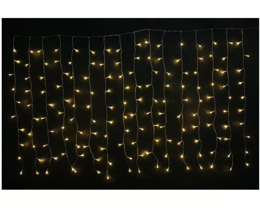 Dameco LED Vorhang Outdoor, 160 cm x 100 cm