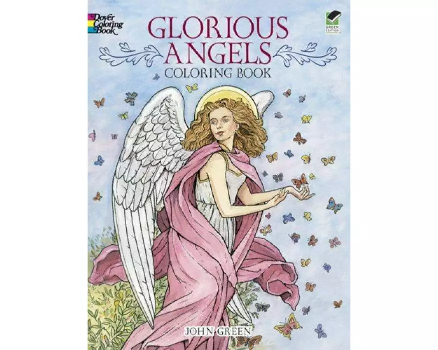 Glorious Angels Coloring Book