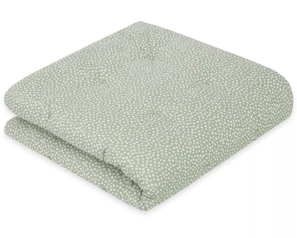 emma & noah Krabbeldecke Blume Salbei 120 x 120 cm