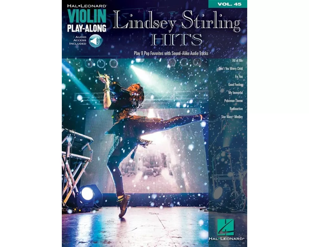 Lindsey Stirling Hits Violin Play-Along Volume 45 Book/Online Audio