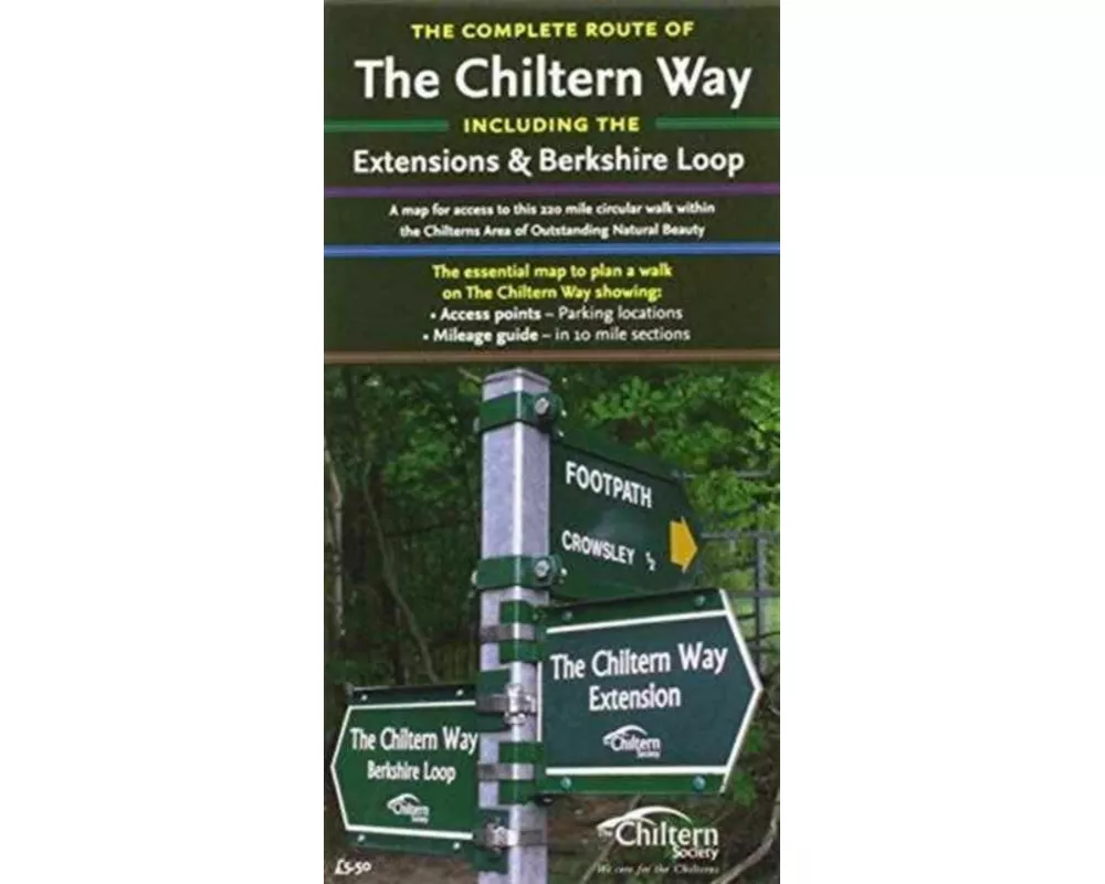Map of the Complete Chiltern Way