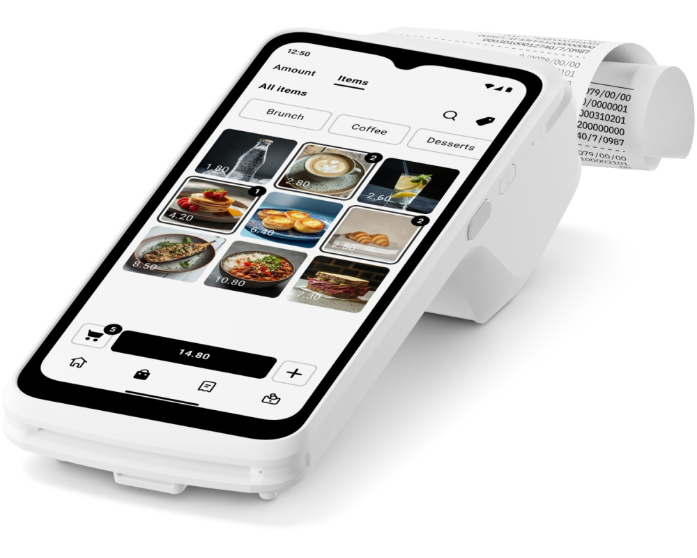 SUMUP Terminal Mobile POS SUMRDRSAT008 weiss