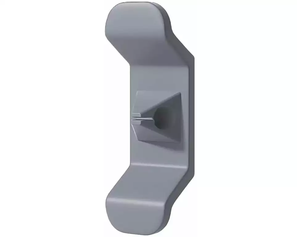 STEFFEN Kabelaufwickler Set 101 x 29.9 mm, Grau, 4 Stück