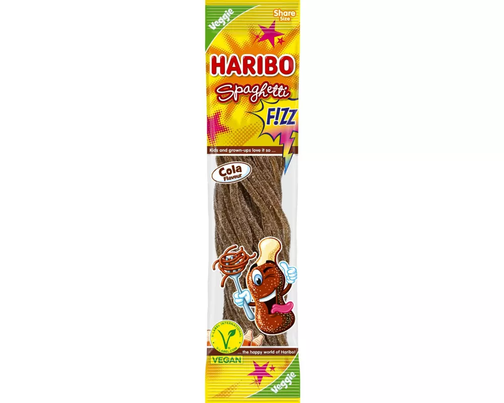Haribo Gummibonbons Spaghetti Cola vegan 200 g