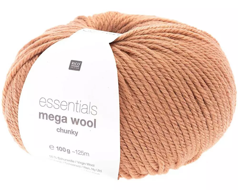 Rico Design Wolle Essentials Mega Wool chunky 100 g, Altrosa