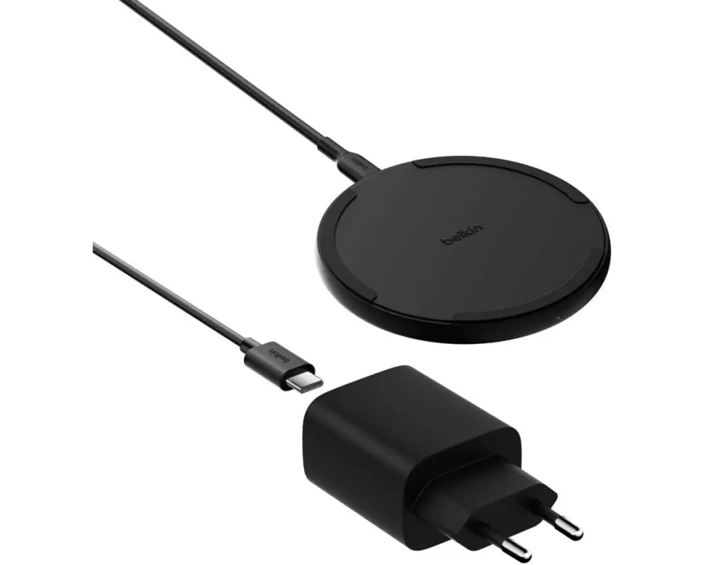 Belkin Wireless Charger BoostCharge mit Netzteil Schwarz