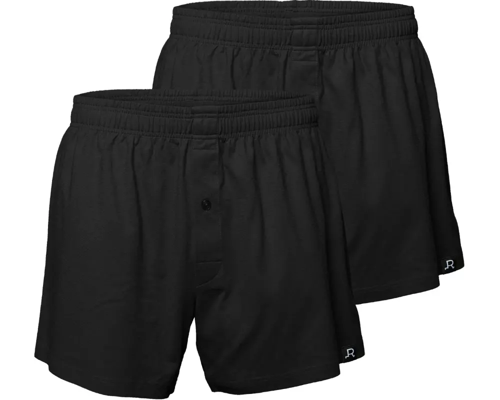 FLIZZER Unterhosen Boxer Der Alleskönner 2er Pack Schwarz, M