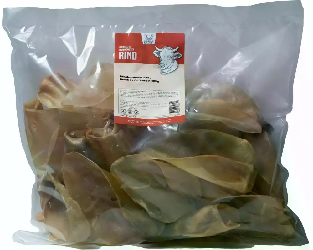 Kaufit Rinderohren, 800 g