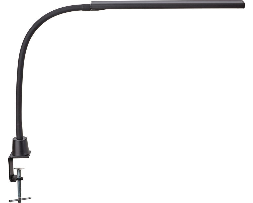 MAUL LED-Tischleuchte MAULpirro 8202690 schwarz, dimmbar, Klemmfuss
