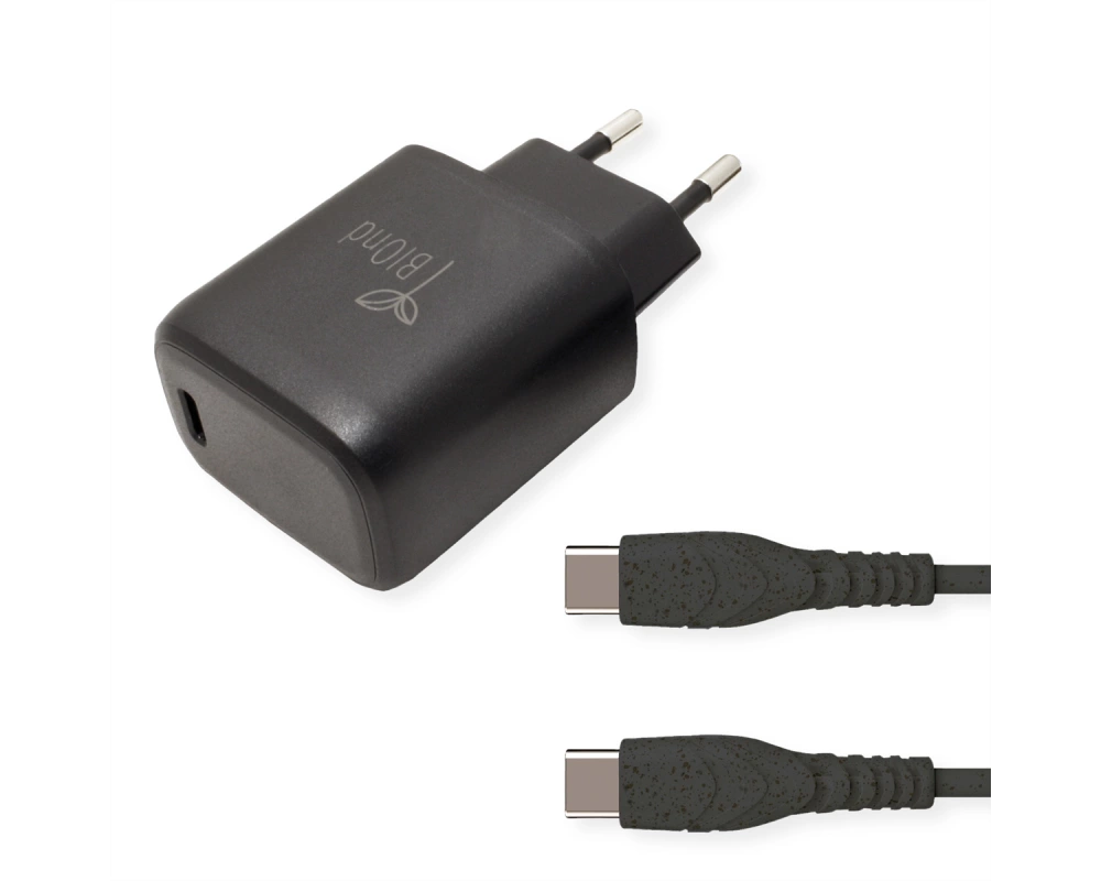 BIOnd BIO-CTC-25W PD-Reiseladegerät + USB-C KABEL