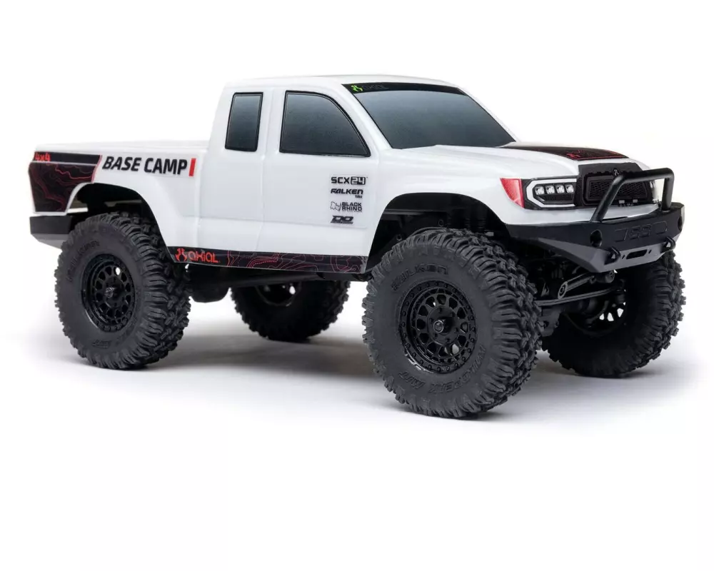 Axial Rock Crawler SCX24 Base Camp 4WD, Weiss RTR 1:24