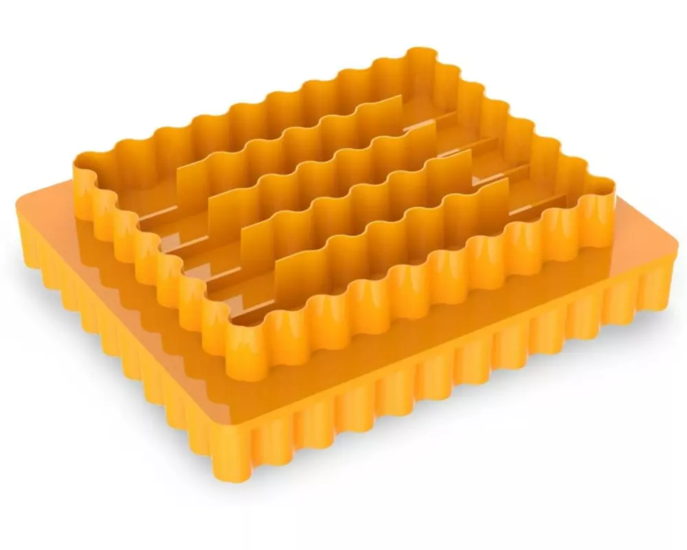 Ibili Guetzli-Ausstecher-Set in zwei Grössen 9 x 7.6 x 2 cm