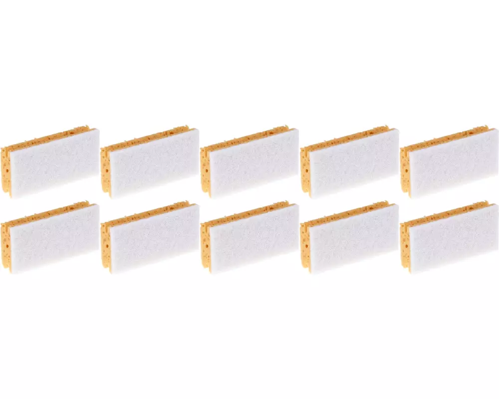 Edi Baur Profi 10 Stück, Gelb/Weiss