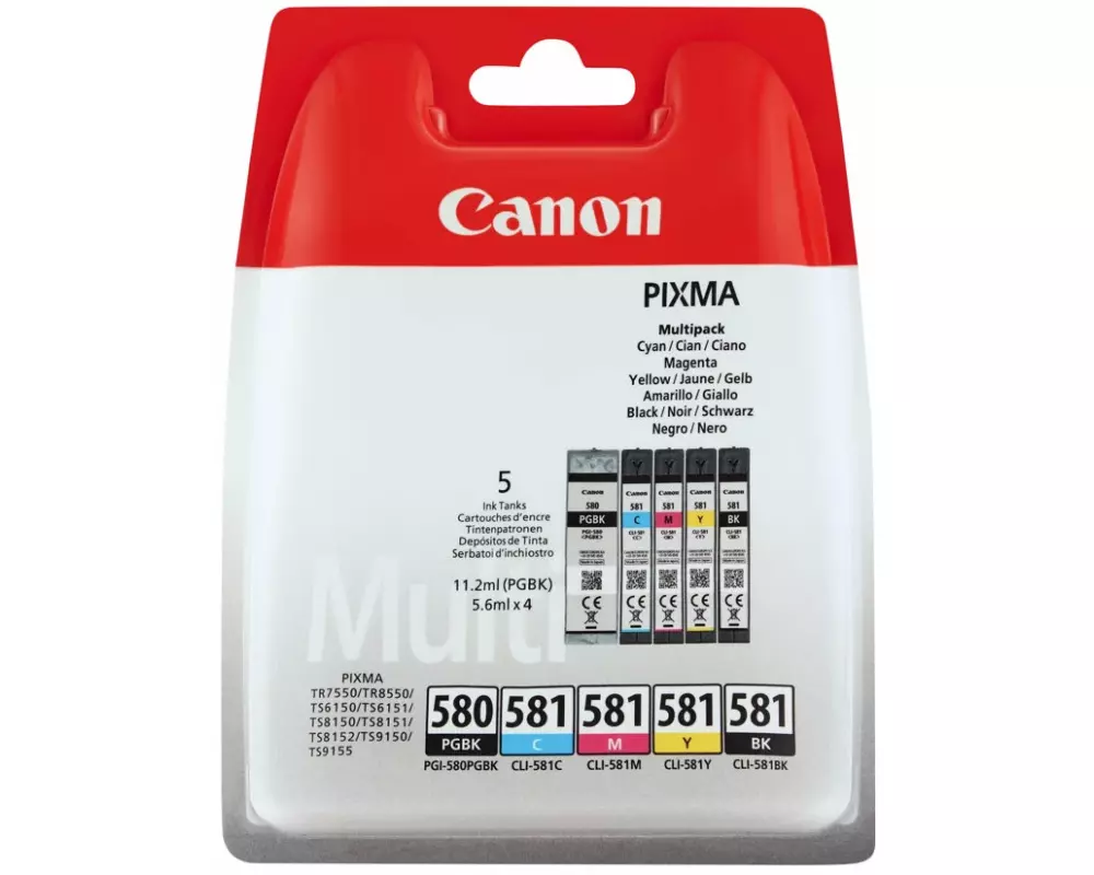 Canon 1LB INK CLI-581 C/M/Y/BK MULTI BL