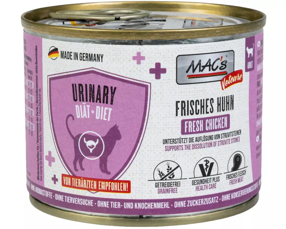 MAC's Vetcare Urinary Huhn 0.2 kg