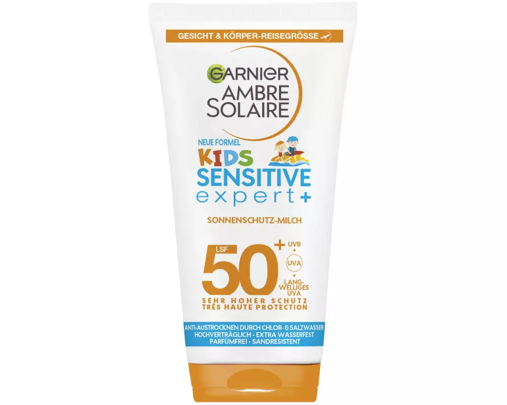 Garnier Ambre Solaire Sonnencreme Kids Sensitive Expert LSF 50+ 50 ml