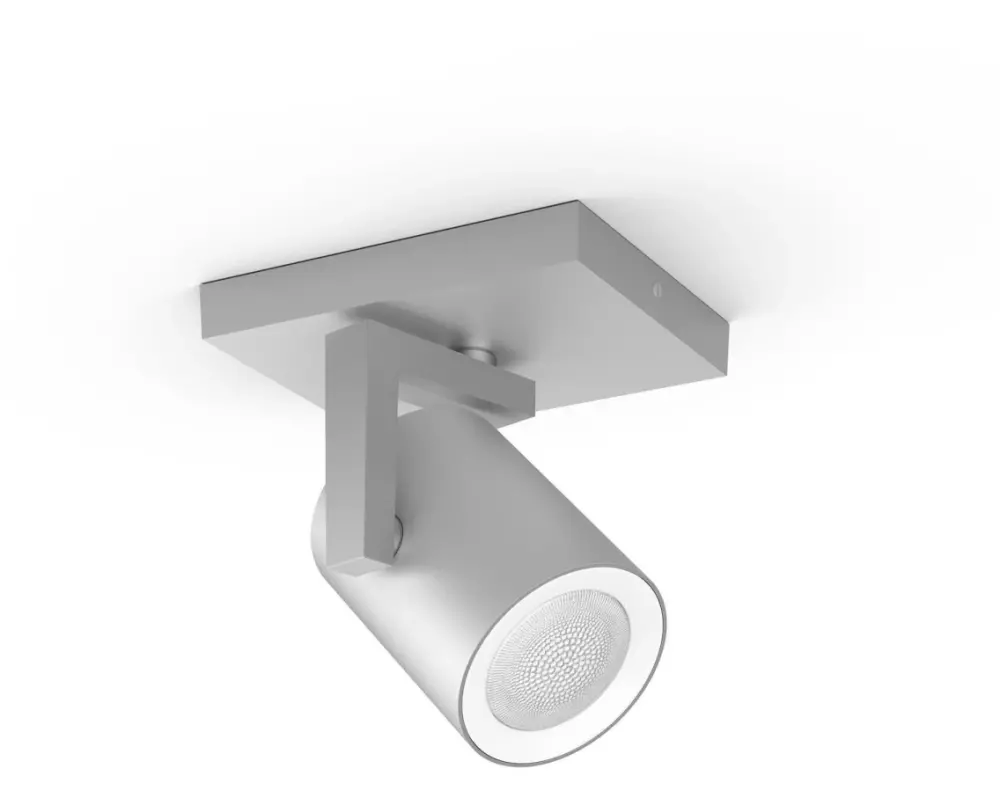 Philips Hue Aufbauspot Argenta 5062148P7, Bluetooth Aluminium