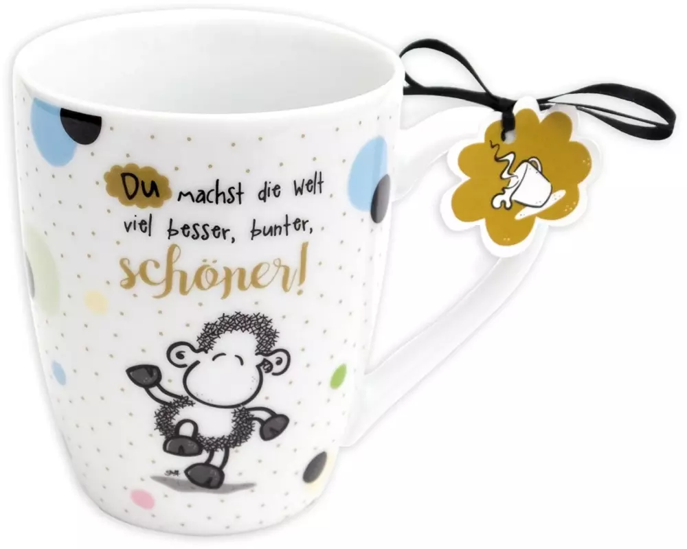 Sheepworld Universaltasse Besser, bunter, schöner 300 ml, 1 Stück
