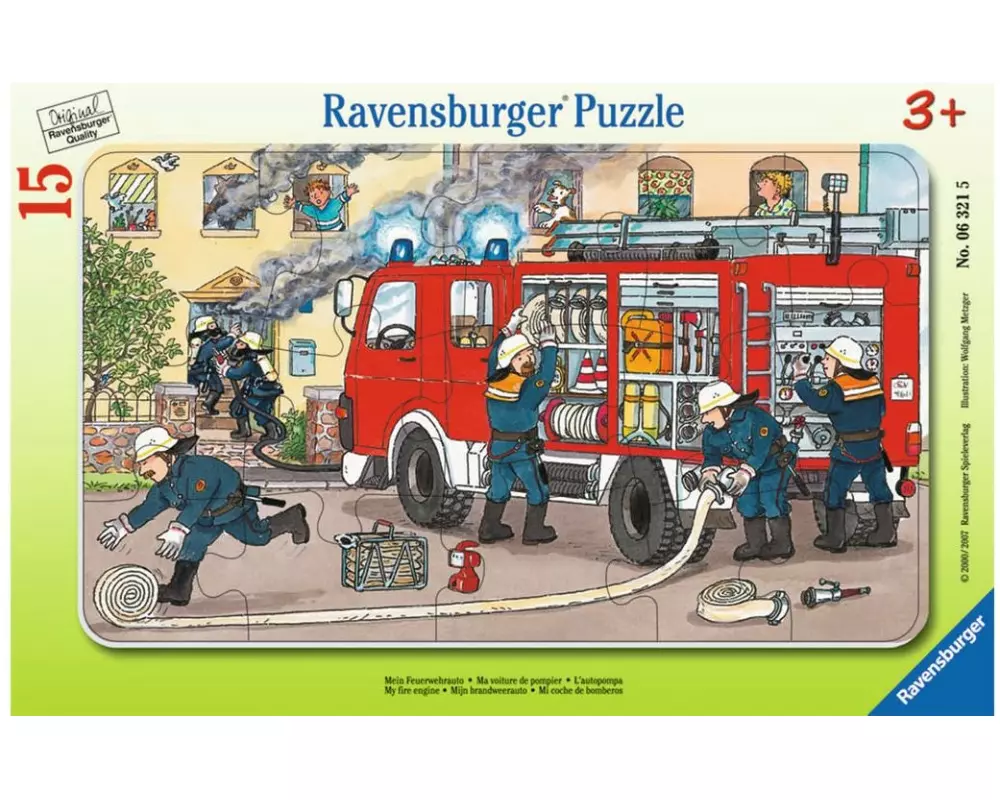 Ravensburger Puzzle Mein Feuerwehrauto