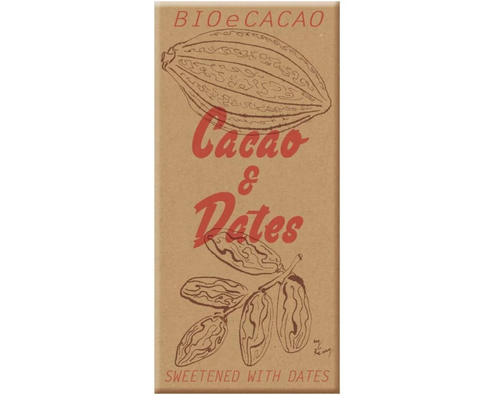 BioeCacao Dattelschokolade 72% 90 g
