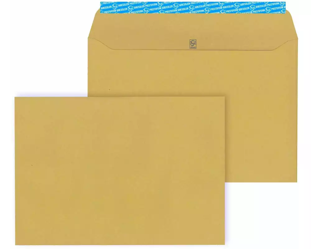 Goessler Couvert B4 Braun, 250 Stück