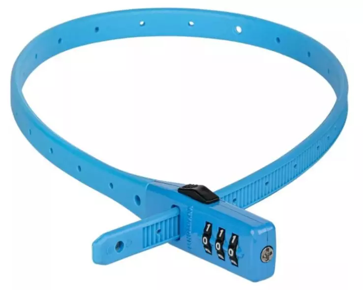 Kryptonite Klick-Schloss Combo 530 mm, Blau