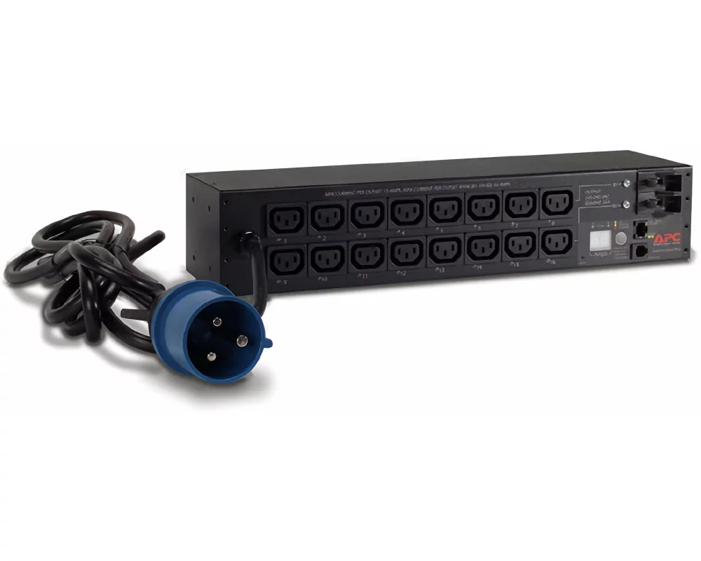 APC Rack PDU, Switched, 2U, 32A 230V, (16)C13 Cord Length (3 meters) IEC309