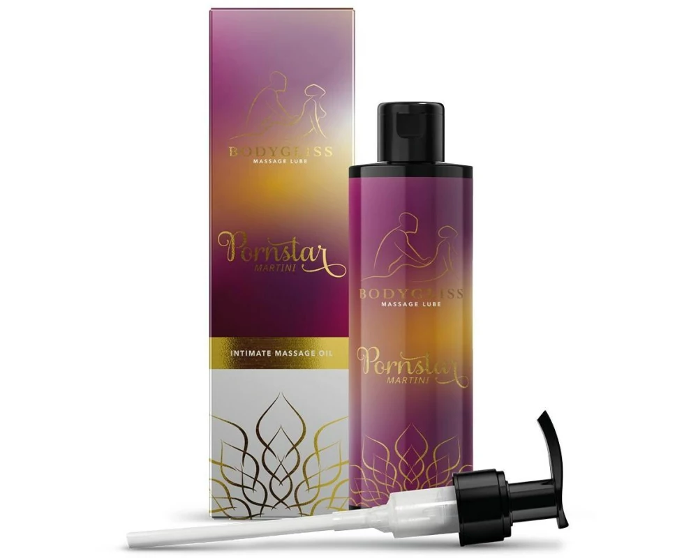 Bodygliss Massageöl und Gleitmittel Martini 150 ml