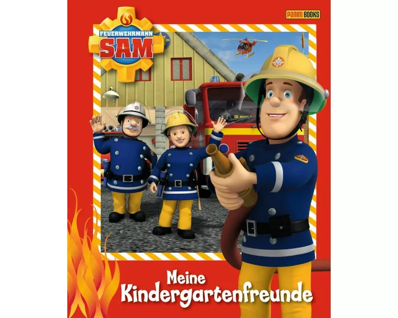 Feuerwehrmann Sam Kindergartenfreundebuch
