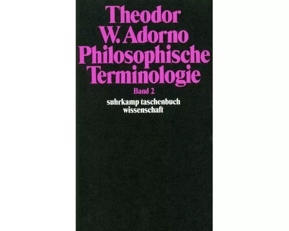 Philosophische Terminologie