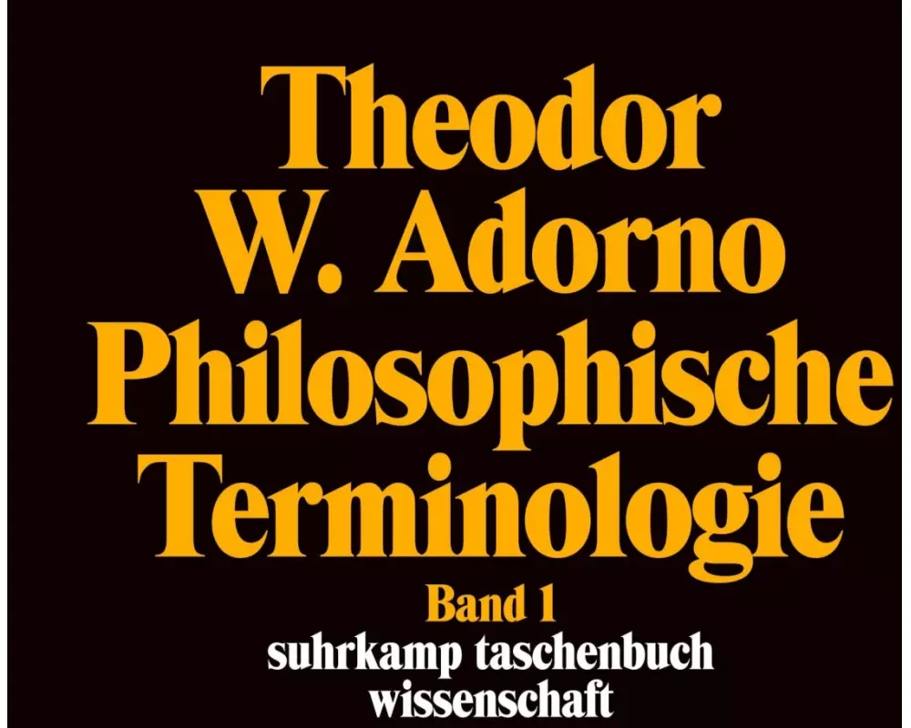 Philosophische Terminologie