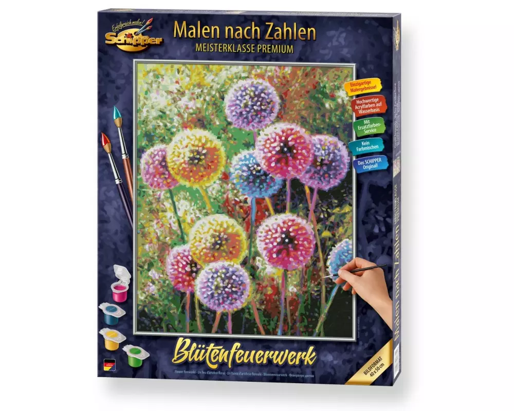 Schipper Malen nach Zahlen Blütenfeuerwerk