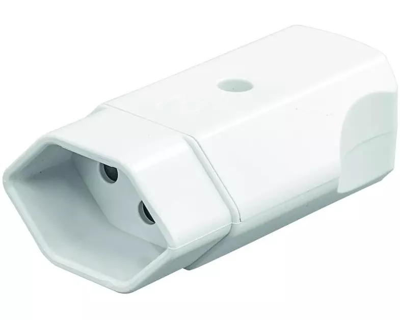 STEFFEN Montagekupplung MID T13 Weiss mit LOCK-Vorrichtung