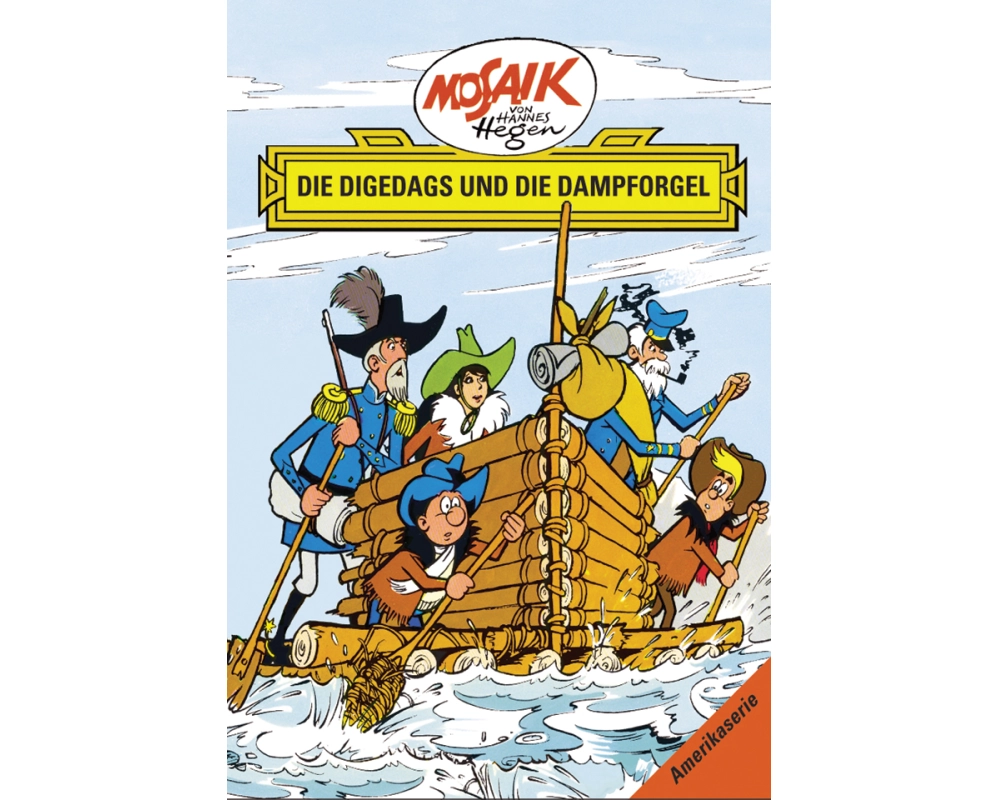 Mosaik von Hannes Hegen: Die Digedags und die Dampforgel, Bd. 10