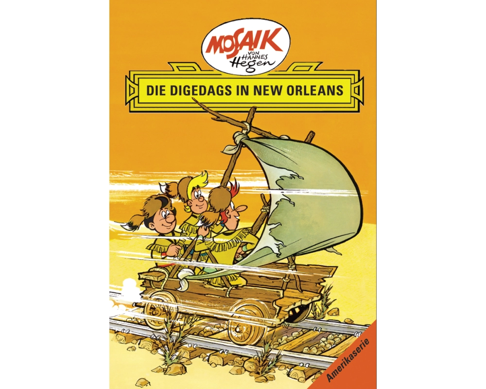 Mosaik von Hannes Hegen: Die Digedags in New Orleans, Bd. 7