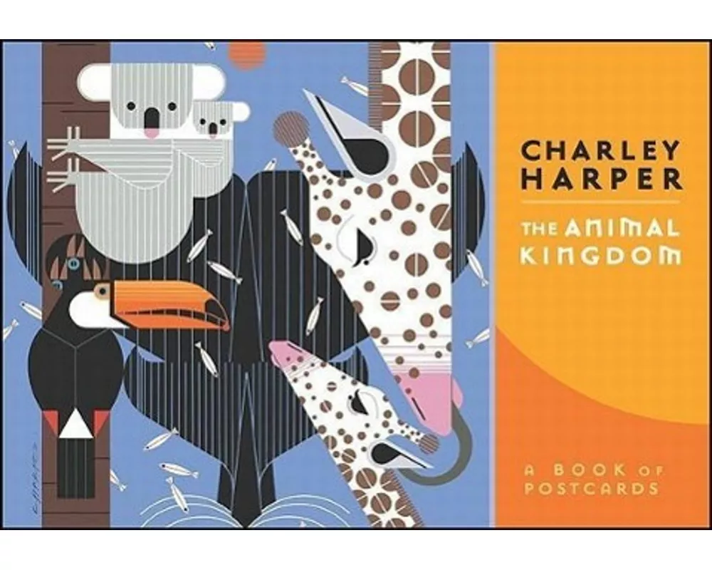 Charley Harper the Animal Kingdom Book of Postcards