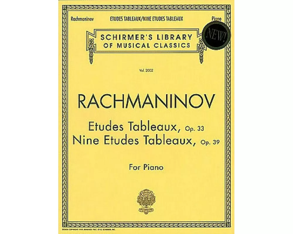 Etudes Tableaux, Op. 33 & 39