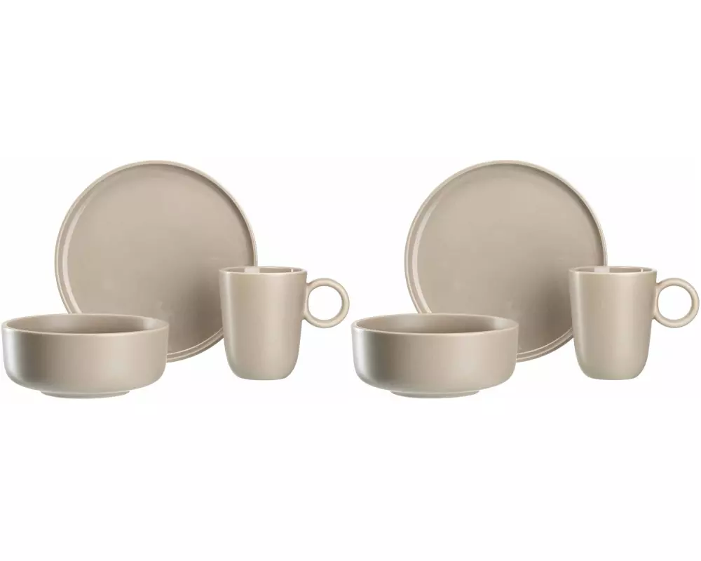 Leonardo Speise-Service Roma 6-teilig, Beige