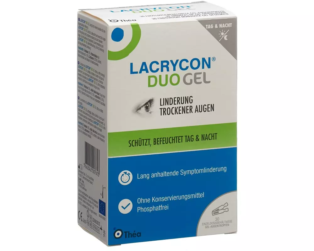 Théa Augentropfen Lacrycon Duo Gel 30 x 0.4 g