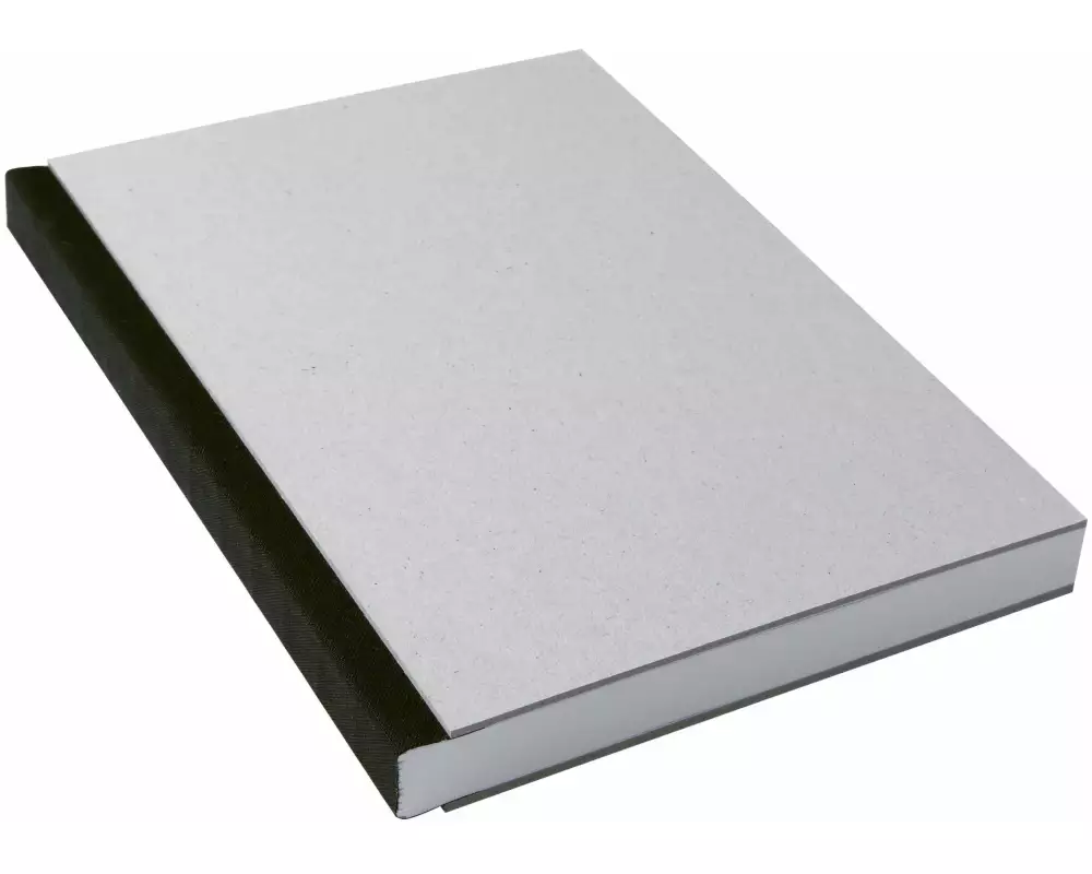 Sigel Notizbuch A5, Blanko, Schwarz