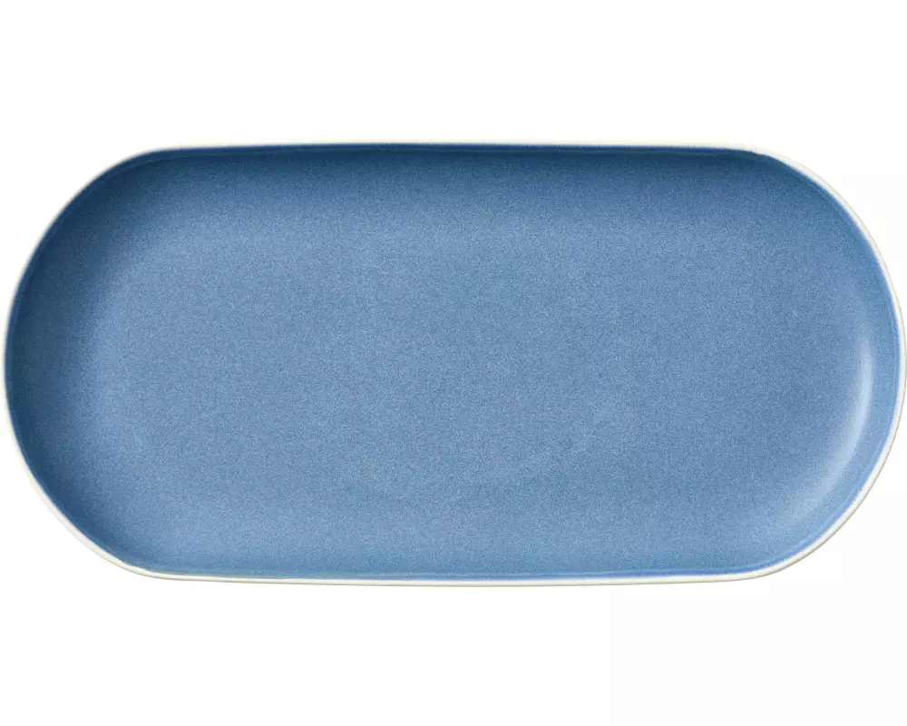 Studio Round Servierplatte North 2 Stück, Eisblau matt