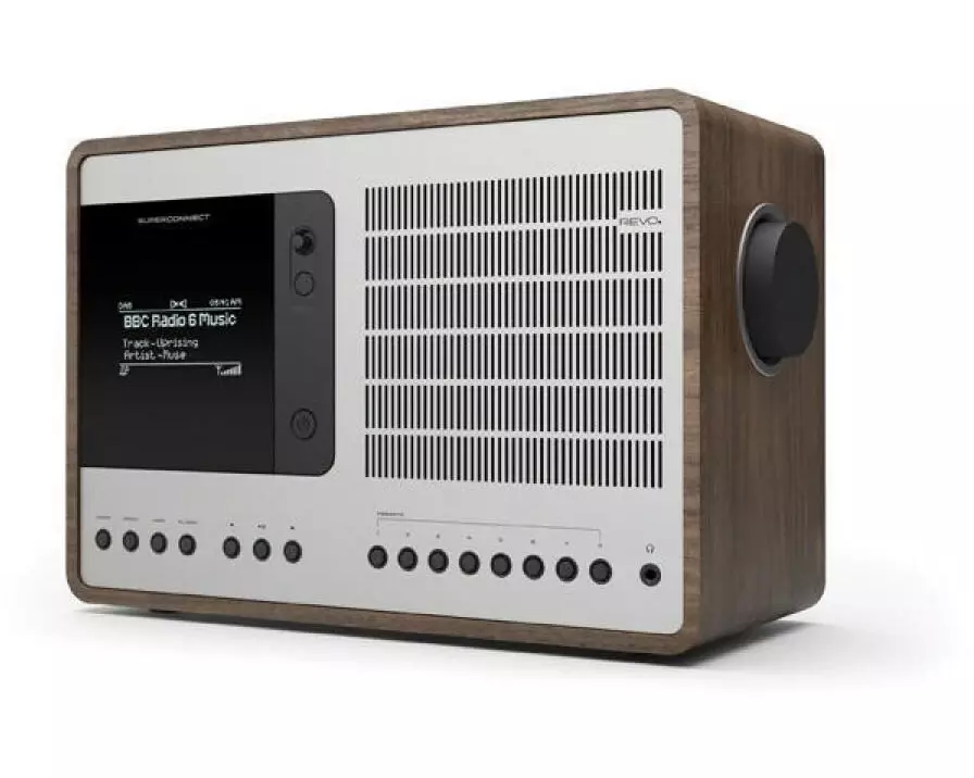 Revo Internet Radio SuperConnect Walnuss Silber