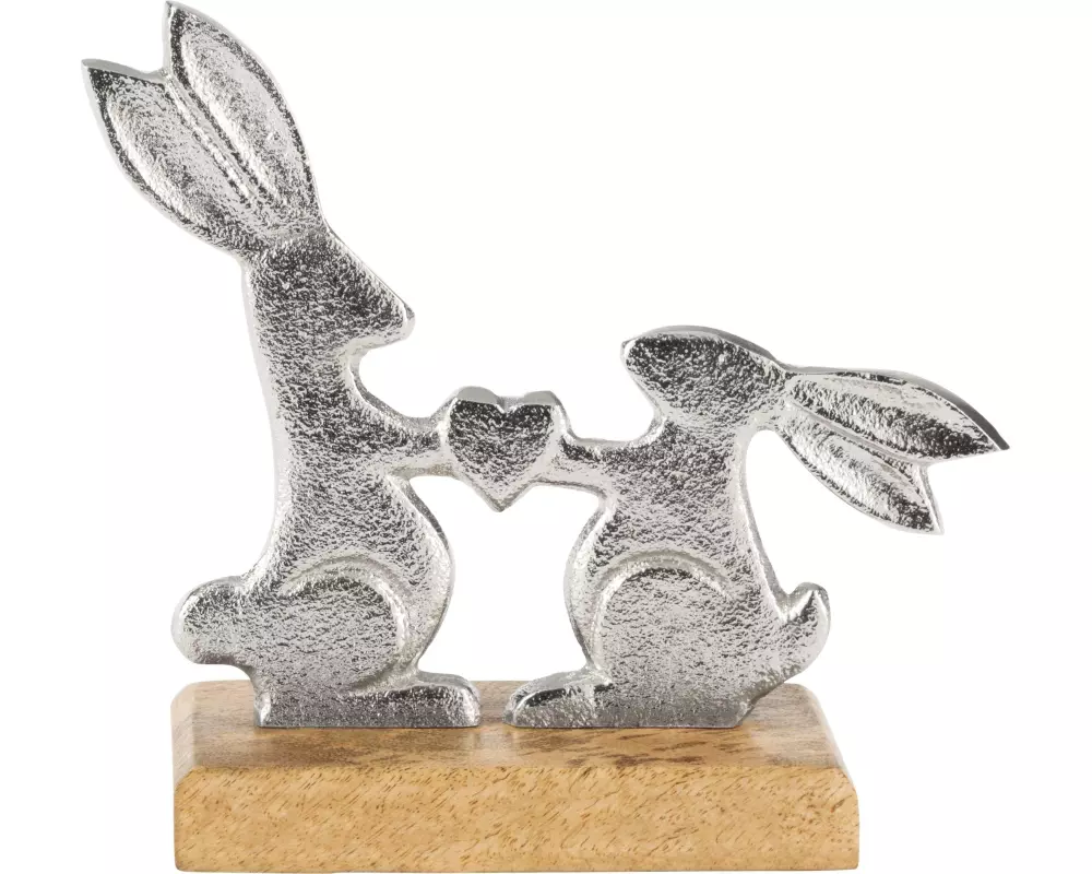 EGLO Aufsteller Amoatsy 15.3 cm, Silber, Braun