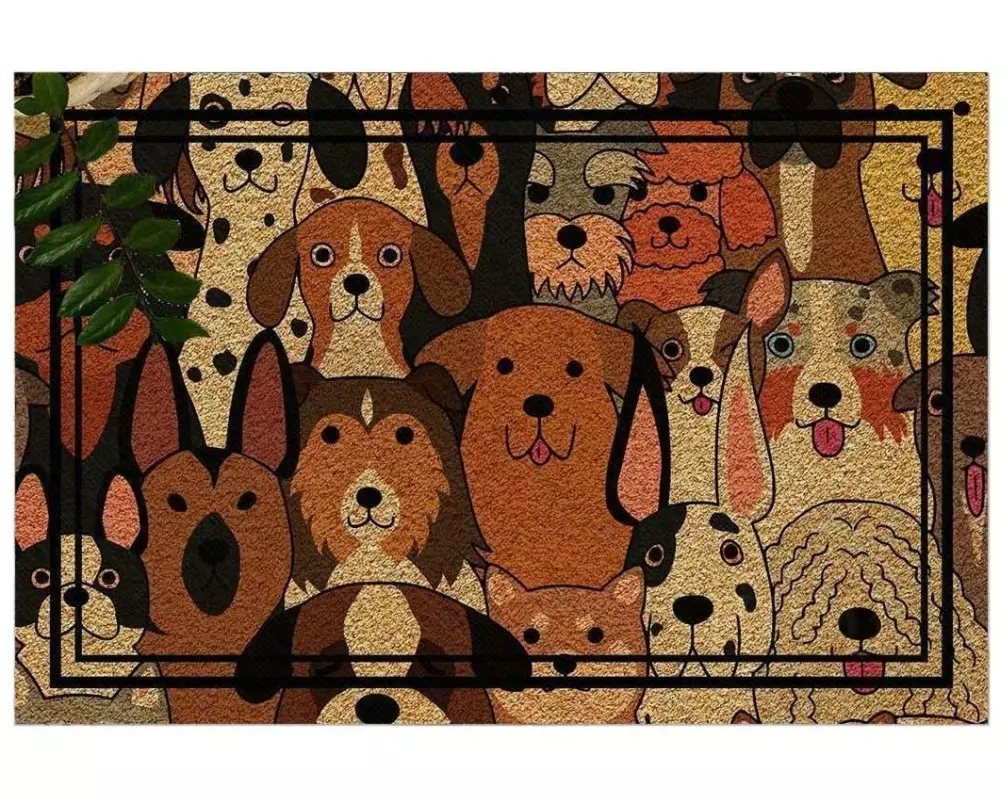 Conceptum Hypnose Fussmatte Dogs 40 cm x 60 cm