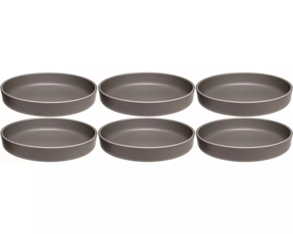 Leonardo Frühstücks- & Dessertteller Roma 6 Stück,Taupe