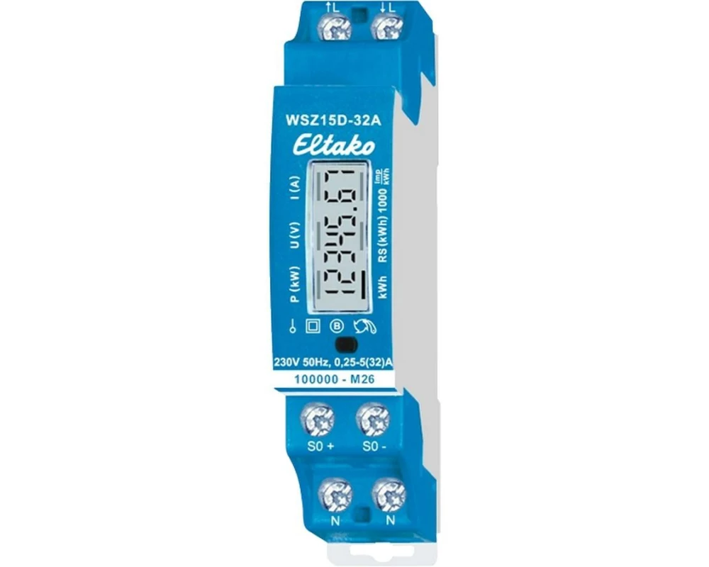 Eltako Wechselstromzähler WSZ15D-32A digital MID