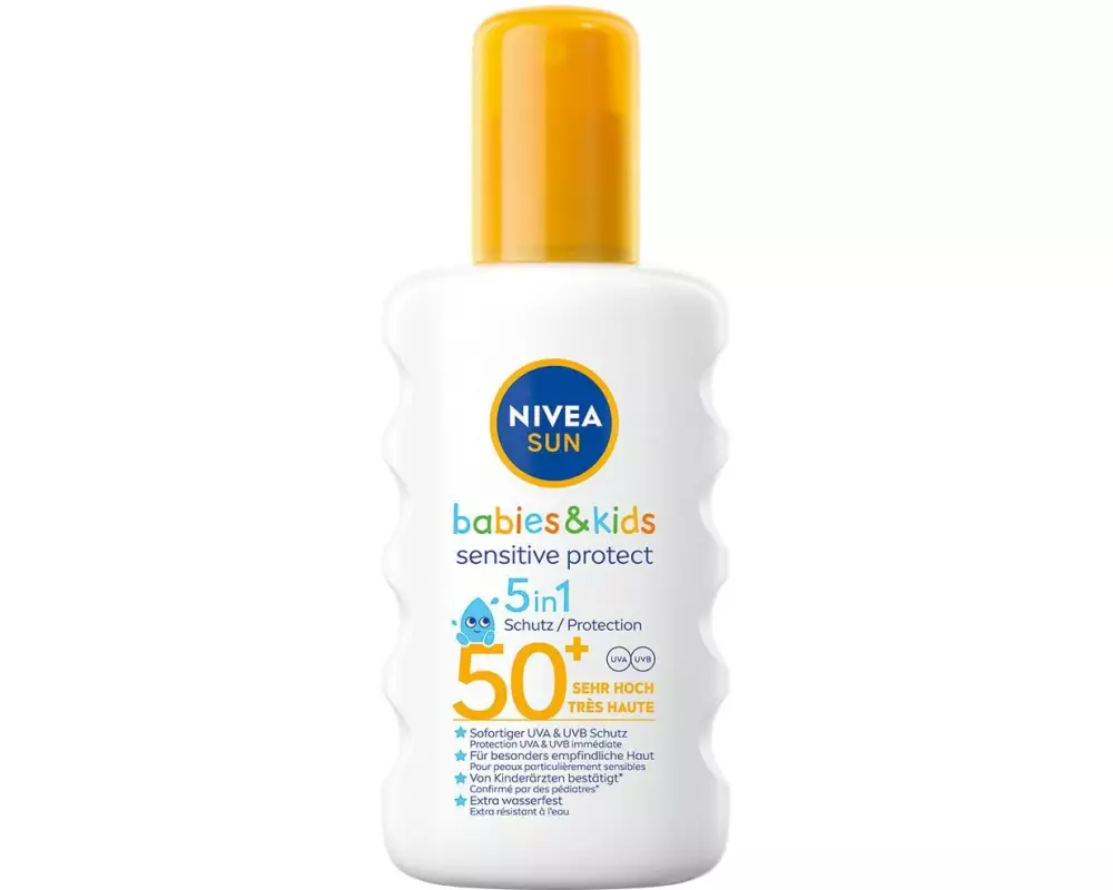 NIVEA SUN Sonnenspray Kids Protect and Play Sensitive LSF 50+ 200 ml